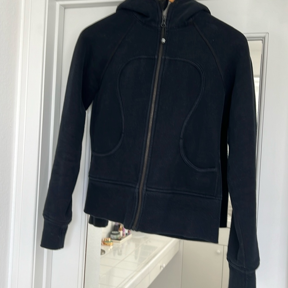 Vintage Lululemon scuba hoodie jacket size 6